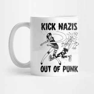 Kick nazis Mug